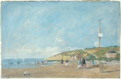 Een Kustlijn door Eugene Louis Boudin